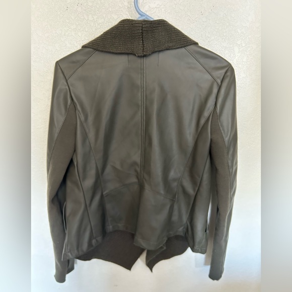 Soft Leather Jacket- Bar III - Picture 2 of 3